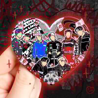 Guerrilla Heart Enamel Pin