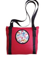 Bolso polipiel Leo rojo