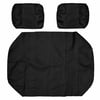 Club Car DS - Pre 2000 - Front Seat Covers - Black
