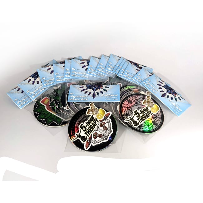 The Psychonaut's Sticker pack