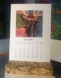 Image 2 of Hemp Material 2023 Calendar | KZedalis art LIMITED EDITION