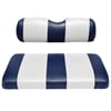 E-Z-GO TXT Front Seat - Navy Blue and White