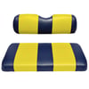 E-Z-GO TXT Front Seat - Blue and Yellow