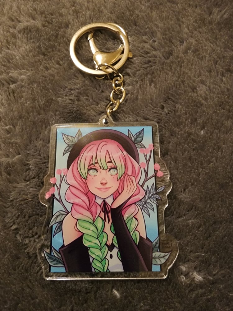 Image of Cute Love Pillar Keychain