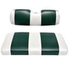 E-Z-GO TXT Front Seat - Green and White