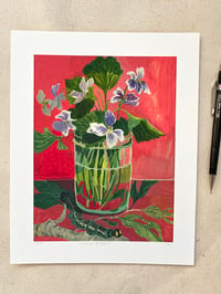 Image 1 of Violet Bouquet - Limited Edition Print