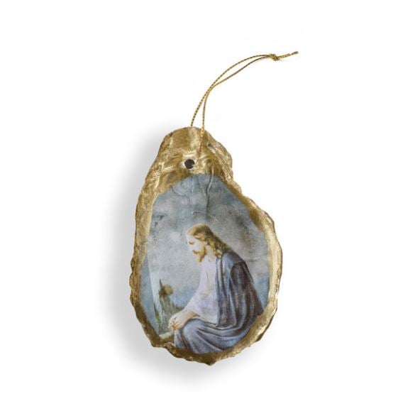 Image of CHRIST HOLIDAY SHELL ORNAMENT