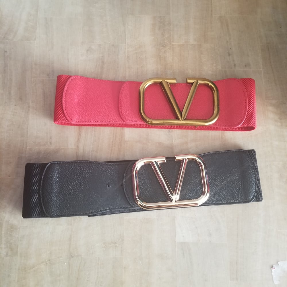 Image of V elastic belt