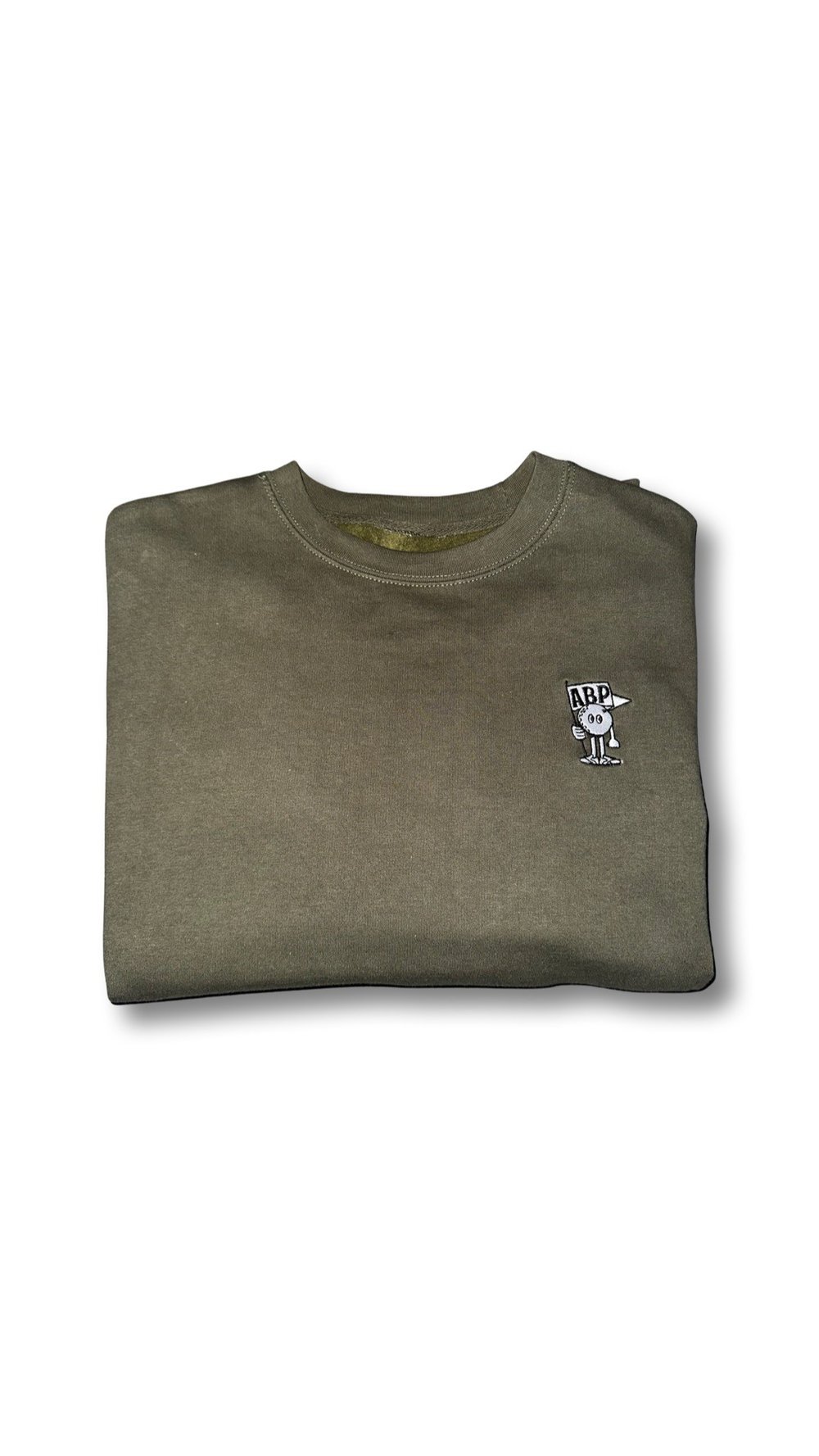 Image of Army Green- Crewneck (Midweight) 