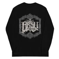 Image 1 of ABSU - ALTERNATE PELAGIC LOGO 2 (GREY & WHITE PRINT) LONGSLEEVE