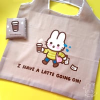 Image 1 of Latte Going On Reusable Bag