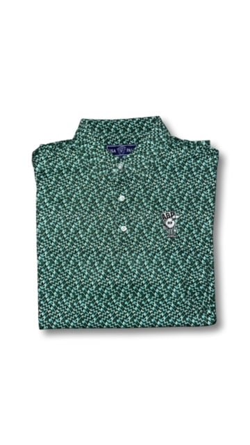 Image of USA Palm Gator Pique Stretch Polo 