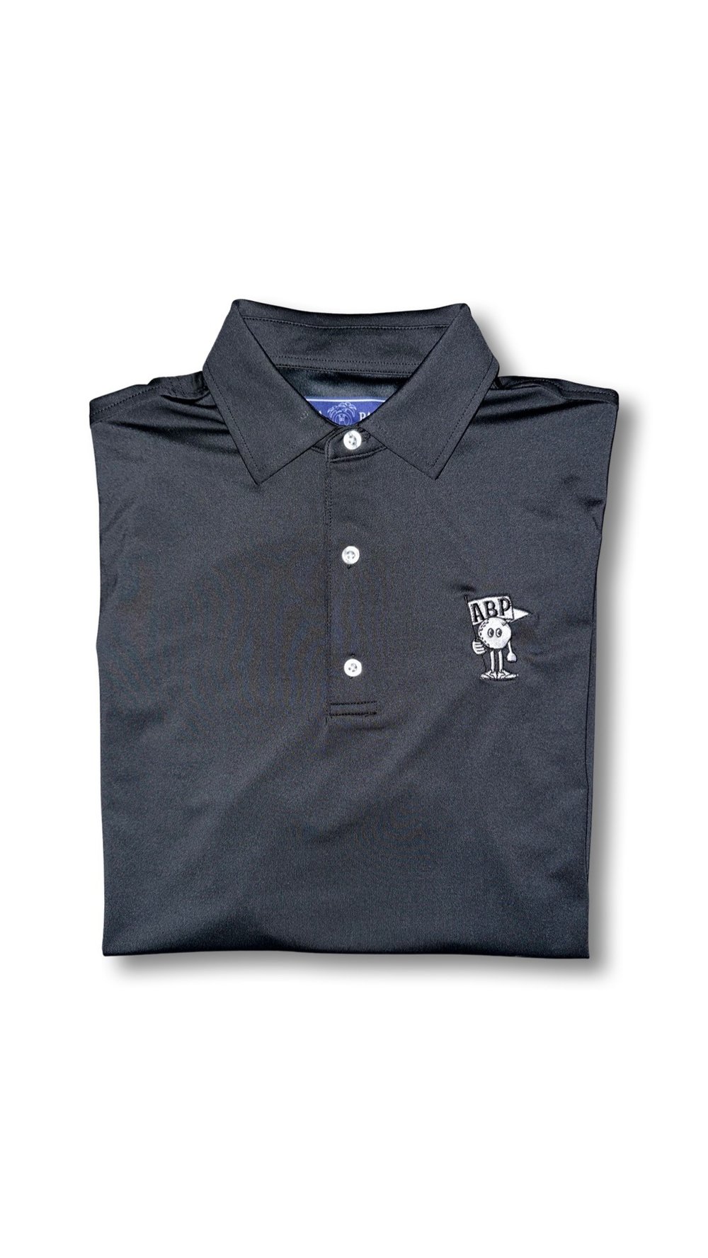 Image of USA Palm Black Polo 