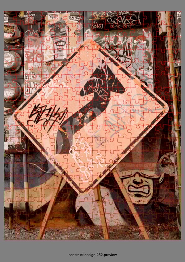 Image of Alleyway Art Puzzle