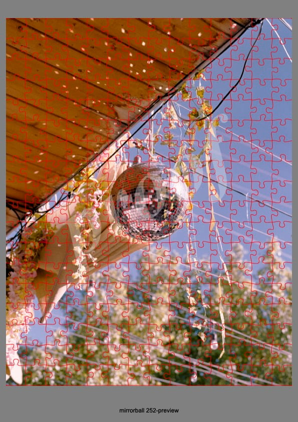 Image of Mirrorball Art Puzzle 