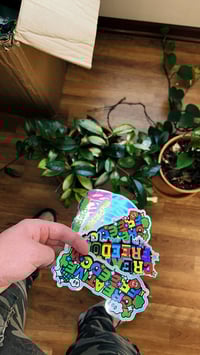Image 1 of NATHANIEL’S EXPERIENCE (BLUE/GOLD STICKER)