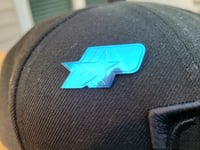 Metallic UNC Blue P-STAR Pin