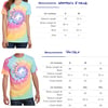 Screaming Cat Pastel Rainbow Tie Dye T Shirt