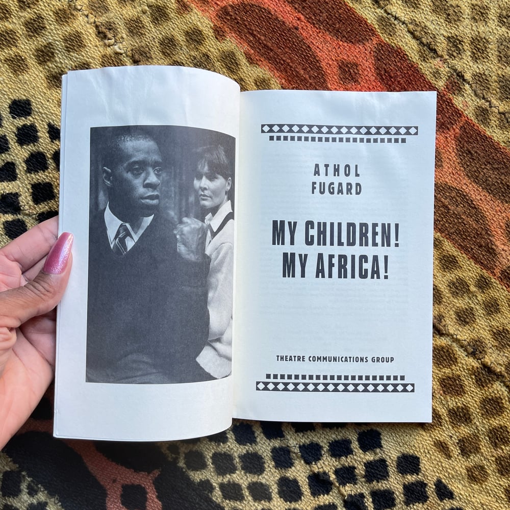 My Children! My Africa!