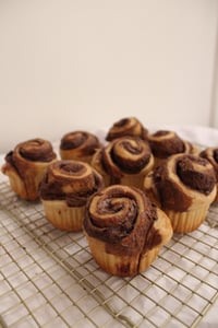 Nutella Babka Buns (4 per order)