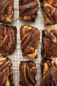 Nutella Babka Mini Loaves (3 per order)