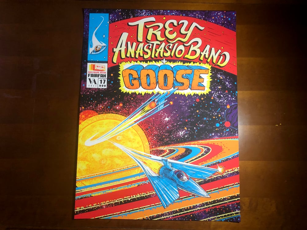 The Trey Anastasio Band + Goose Nov. 17th 2022 Poster (Regular)