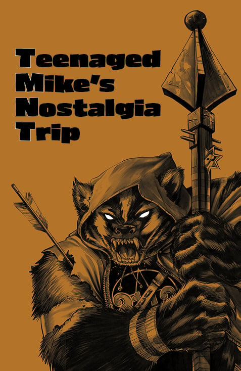 Image of TEENAGED MIKE'S NOSTALGIA TRIP- Sketchbook 
