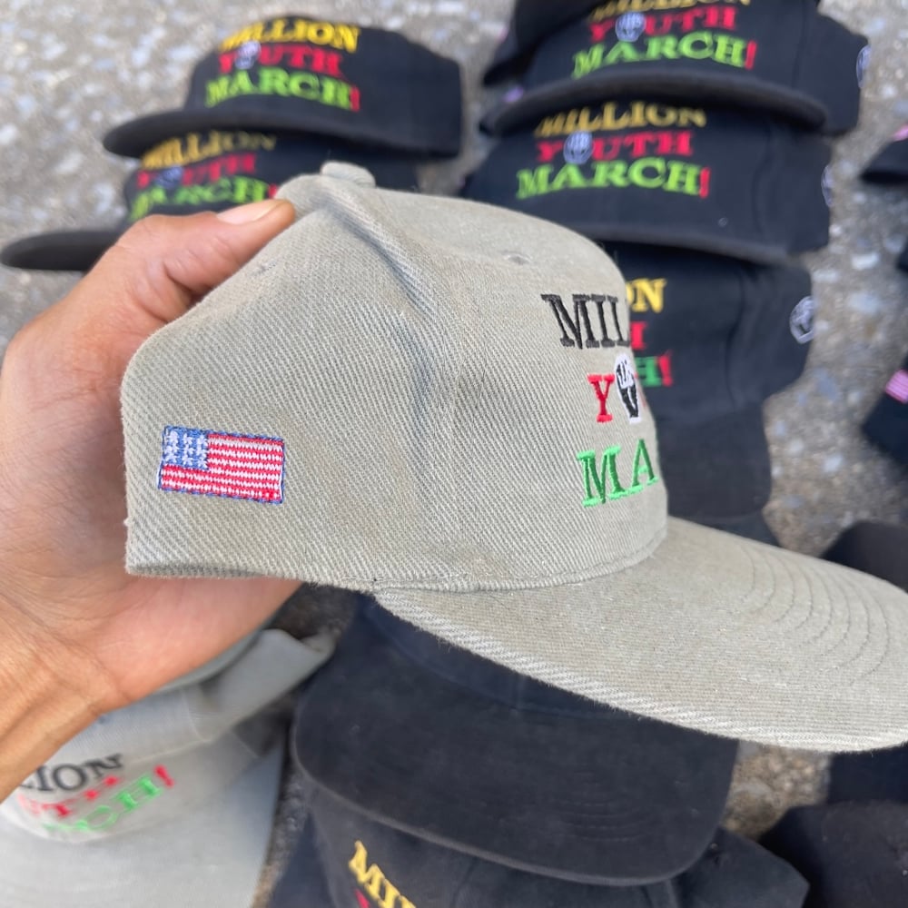 Million Youth March Baseball Cap Grey