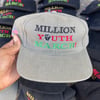 Million Youth March Baseball Cap Grey