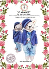 Clarance the Cat 10 inch sewing pattern, with full instructions UK Made
