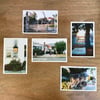 ”Faded” Postcard Packs