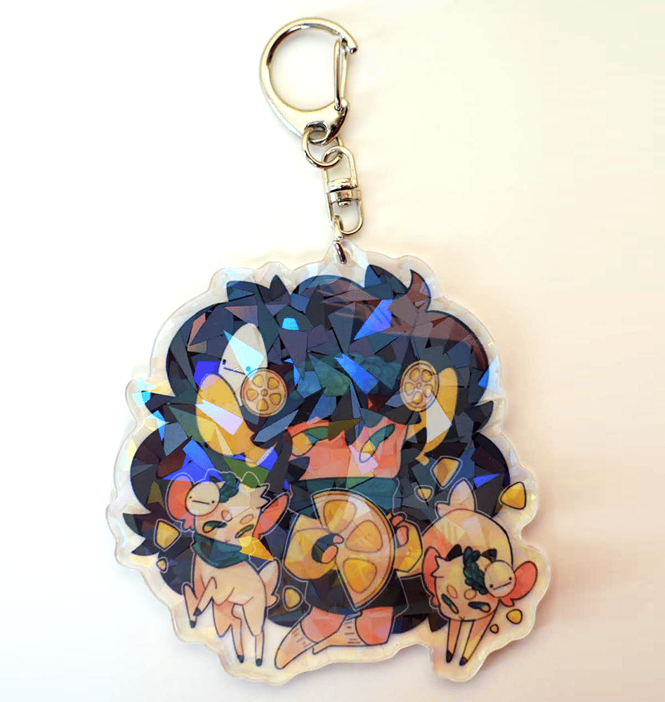 Image of Moonkachu Keychain