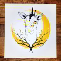 Image 2 of Watcher 12x12 Screen Print