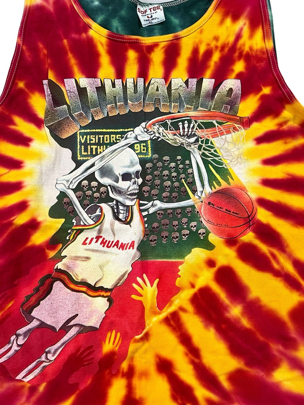 VINTAGE 1992 ⛱ GRATEFUL DEAD TANK