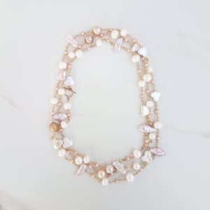 Mix Fresh Water Pearl Necklace 