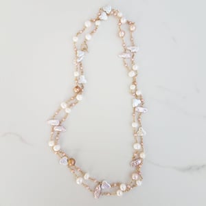 Mix Fresh Water Pearl Necklace 