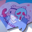 Ghostie Bear Mousepad