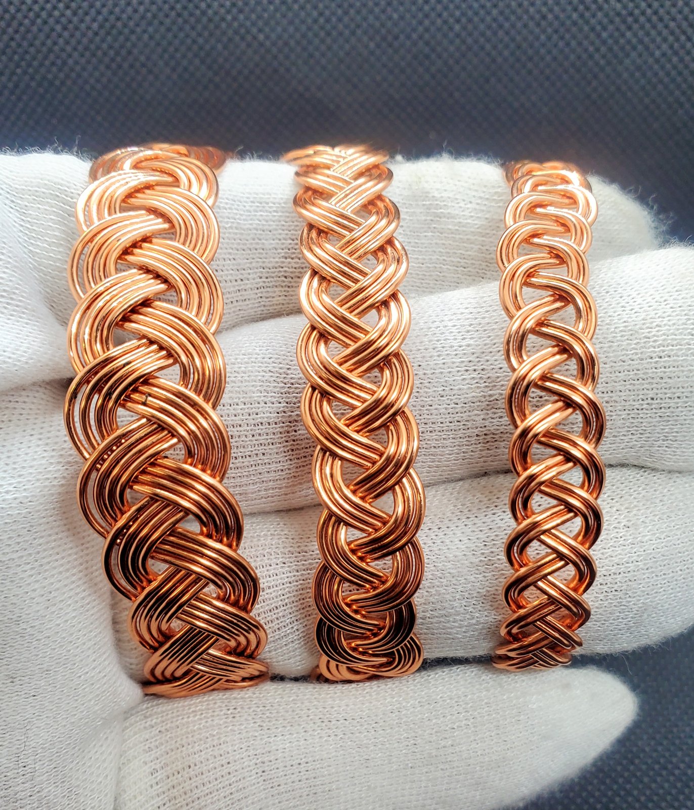 Braided wire outlet bracelet