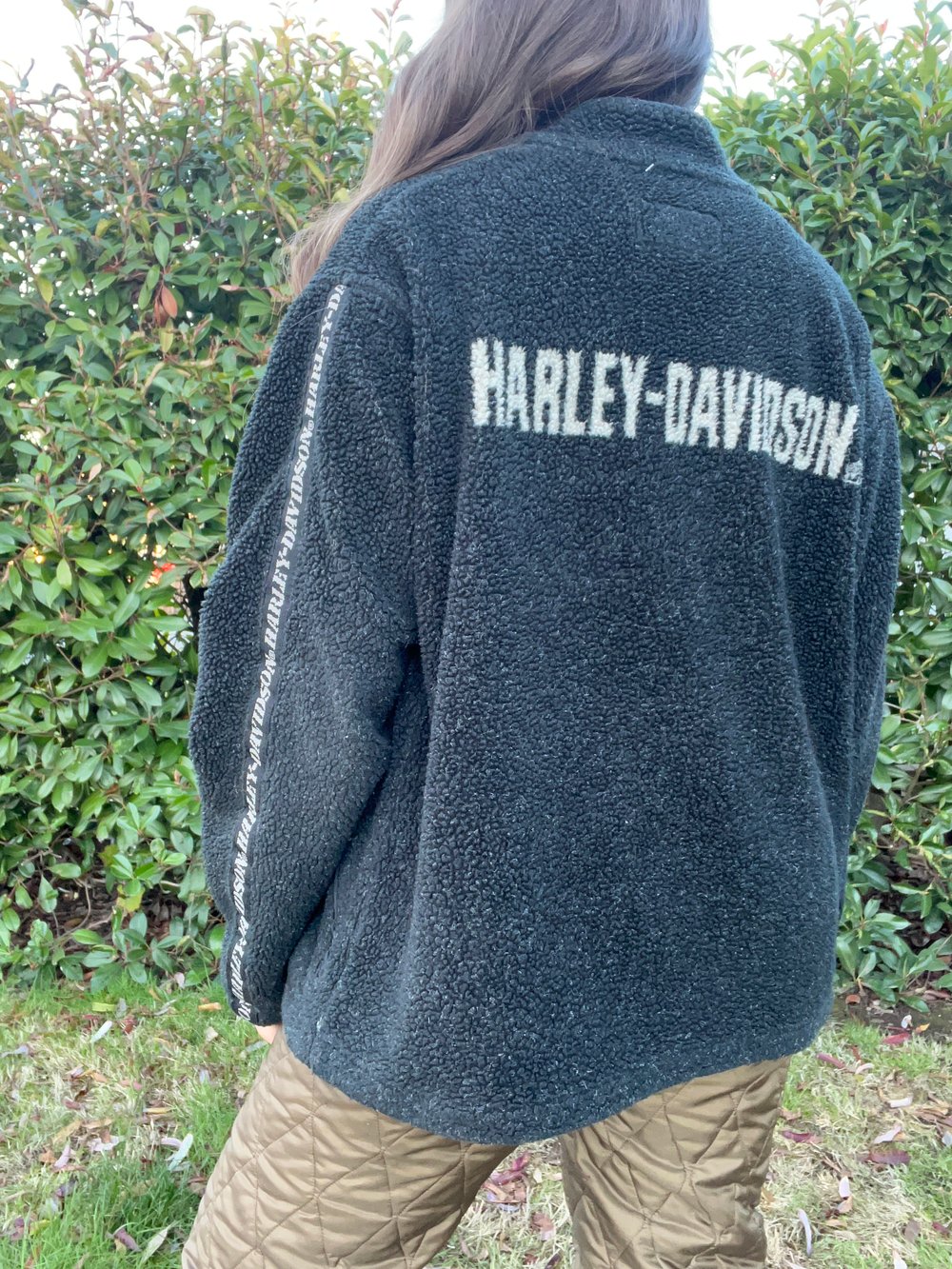 Harley Davidson Teddy Zip Up Jacket (XL)