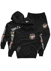 Image 3 of Blue Cheese Mxvpxq Fleece Heavy Blend Hooded SweatSuit