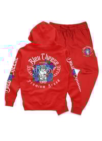 Image 2 of Blue Cheese Mxvpxq Fleece Heavy Blend Hooded SweatSuit