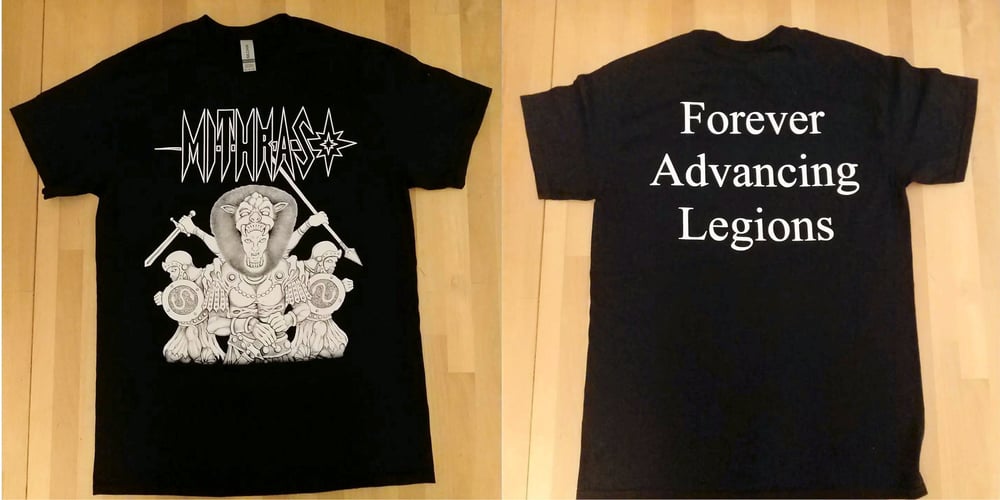 Image of Mithras 'Forever Advancing Legions' t-shirt