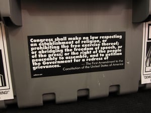 Image of First Amendment Sticker