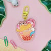 Milk Tea Boba Keychain