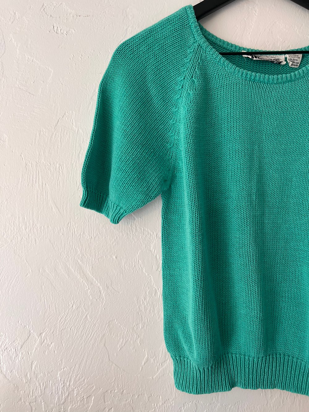Vintage Import House Turquoise Sweater Shirt (M)