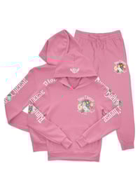 Image 1 of Blue Cheese Goddess Light Blend Ladies Hooded SweatSuit.
