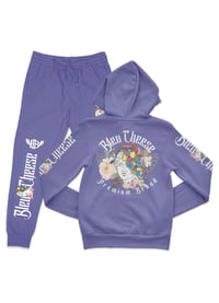Image 4 of Blue Cheese Goddess Light Blend Ladies Hooded SweatSuit.