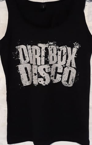 Image of Dirt Box Disco - 'SILVER LOGO' - Ladies Vest (S,M,L,XL)