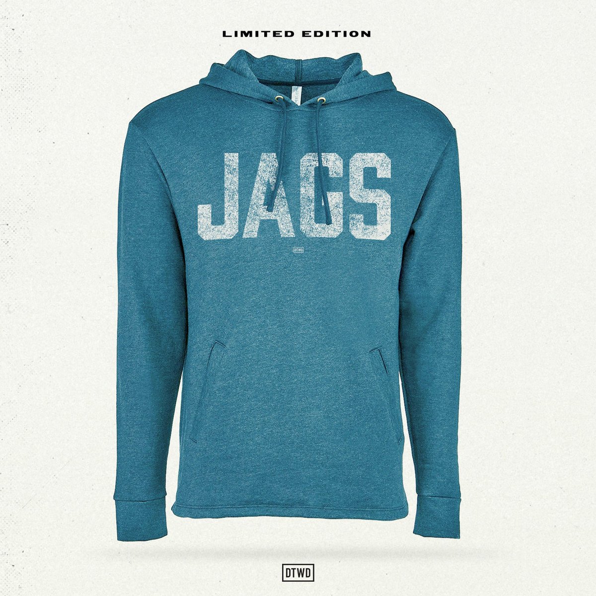 Image of JAGS - teal hoodie 