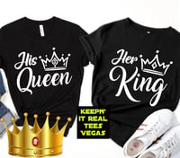 Image 3 of KEEPN IT REAL TEES COUPLE TSHIRTS